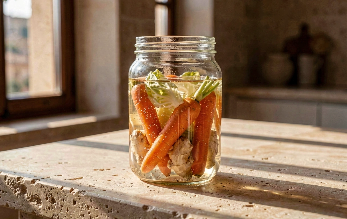 Técnicas de fermentación natural